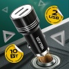 АЗУ WALKER WCR-21, 2.4А, 12Вт, USBx2,черное