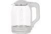 Электрический чайник Нептун, стекло, 1,8 л, 1800 Вт, белый, TDM