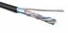 ВИТАЯ ПАРА - внеш. F/UTP (КСВППэ) Cat5е 4x2x24AWG Cu solid PE черный