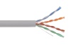 ITK Кабель связи витая пара U/UTP, кат.5E 4х2х24AWG solid, 305м, серый														