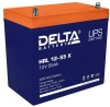 АКБ AGM - HRL12-55 X, 12В 55Ач 229х138х208мм 19кг Delta Battery